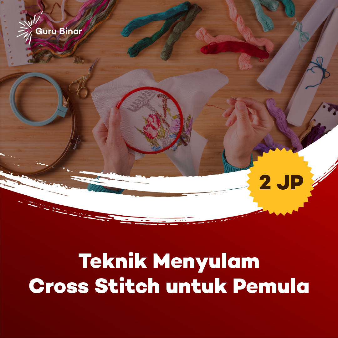 Photo Teknik Menyulam Cross Stitch untuk Pemula