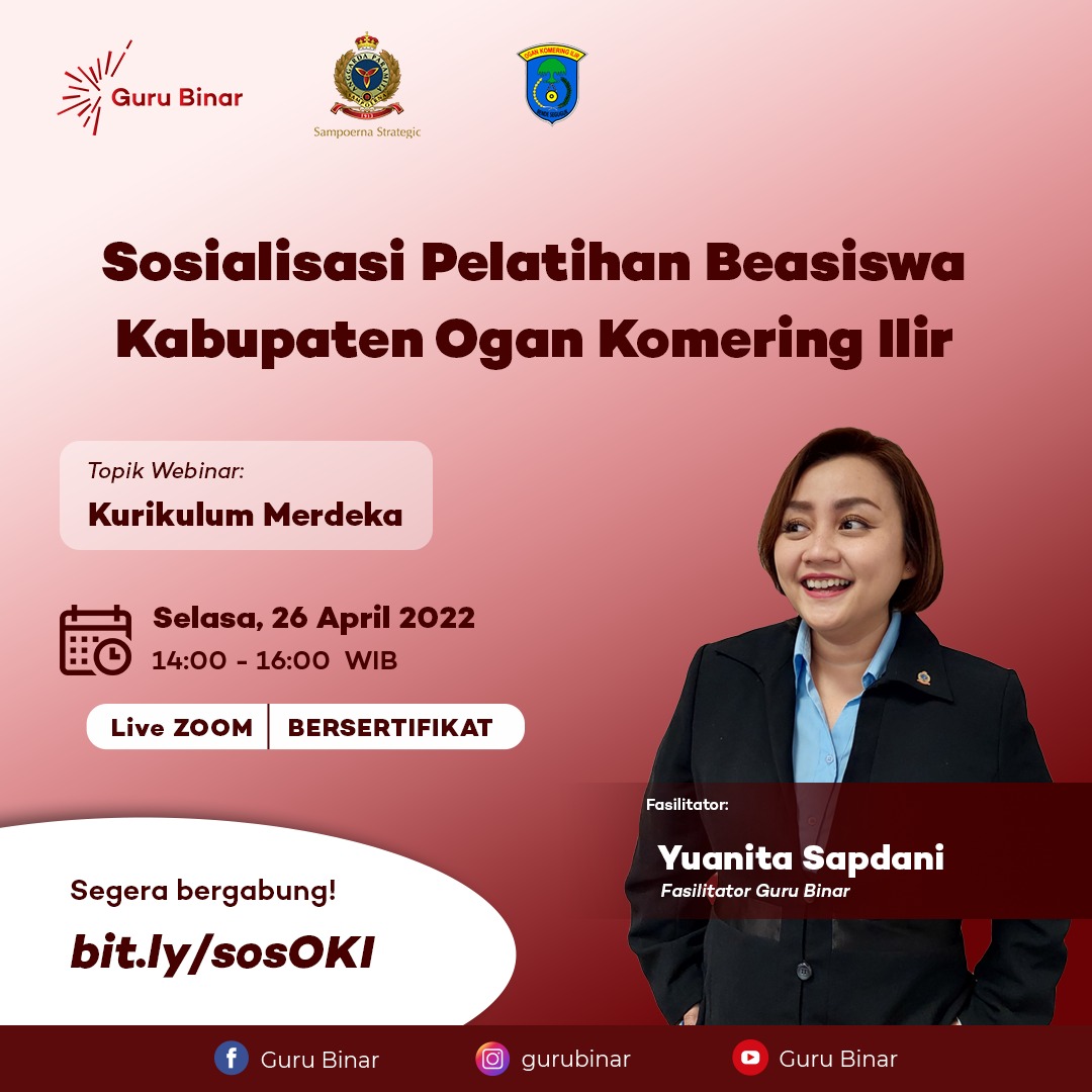 Photo Sosialisasi Pelatihan Beasiswa Kabupaten Ogan Komering Illir