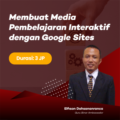 Photo Membuat Media Pembelajaran Interaktif dengan Google Sites