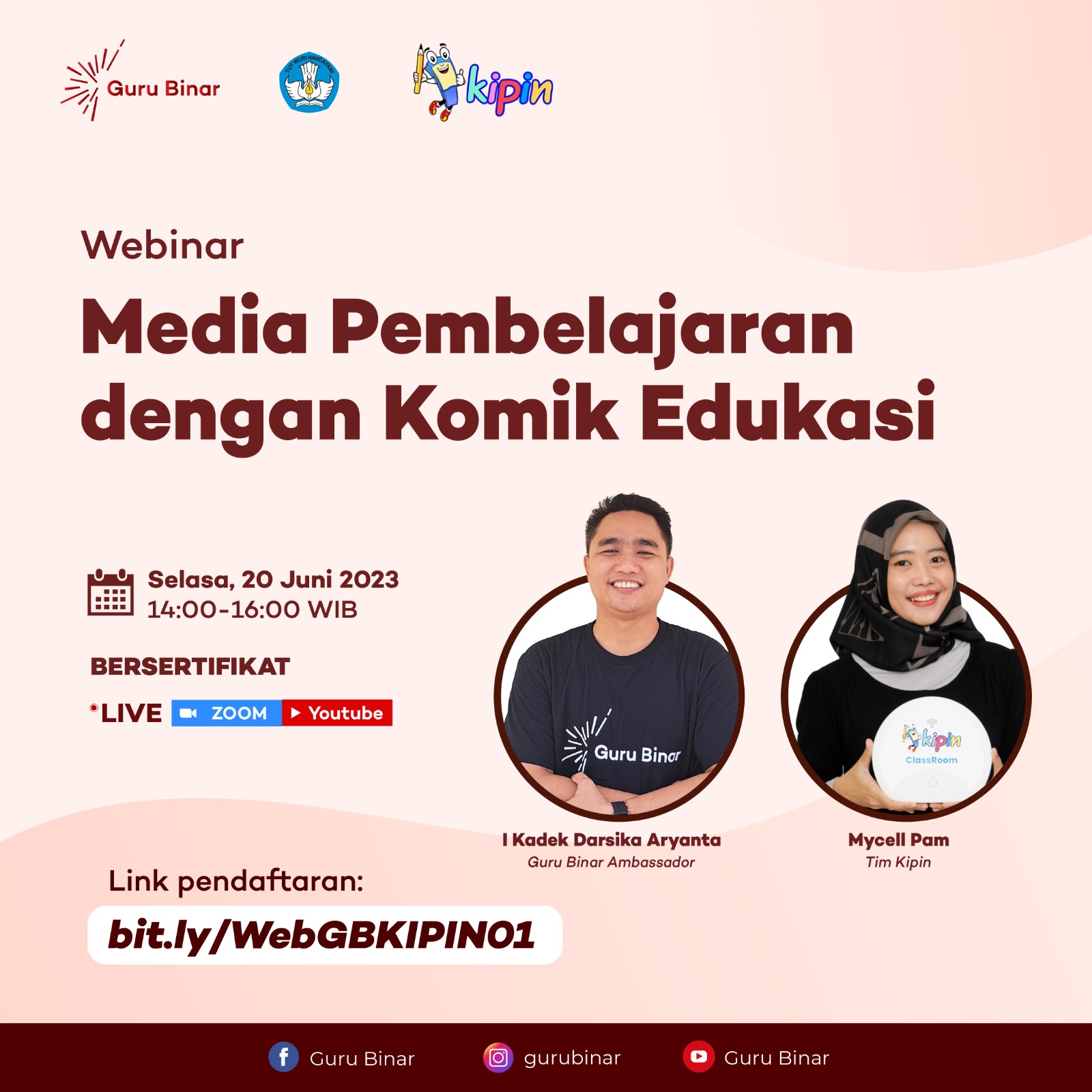 Webinar Pelatihan Guru Guru Binar - School Development Outreach