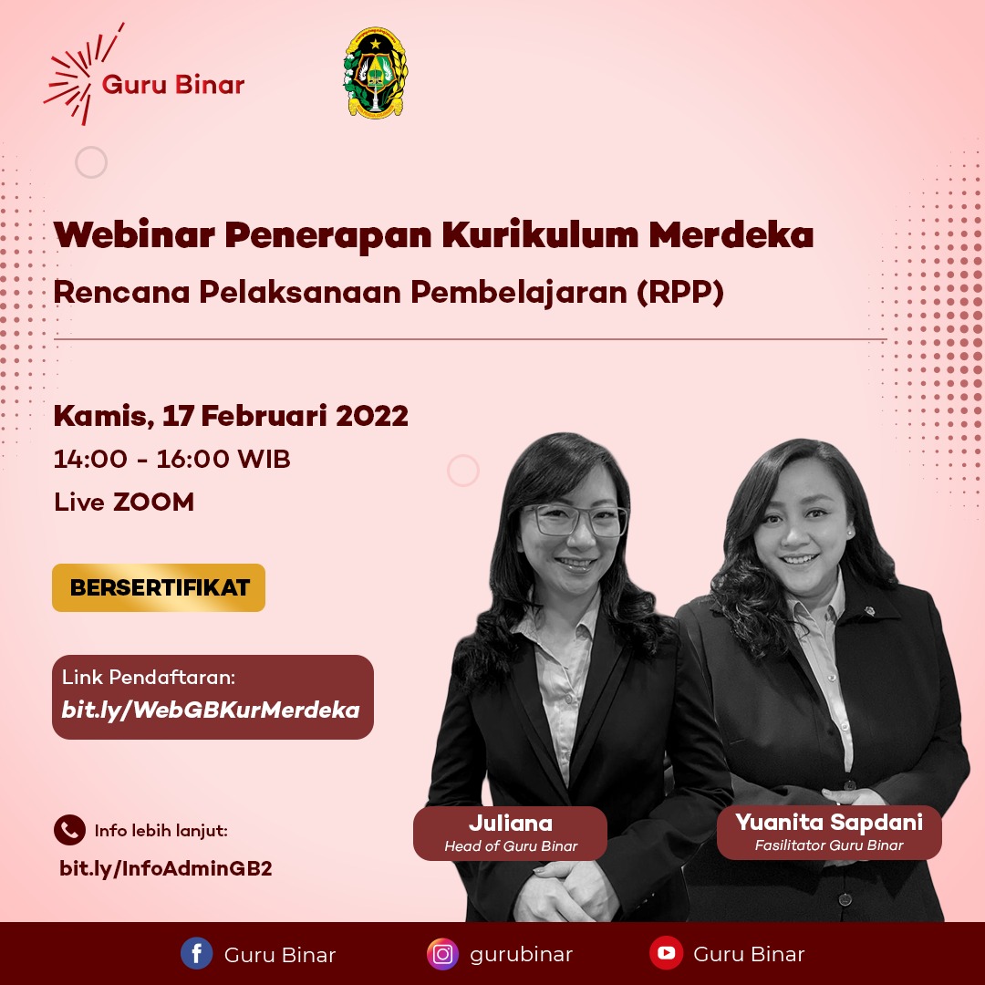 Webinar | Webinar Penerapan Kurikulum Merdeka