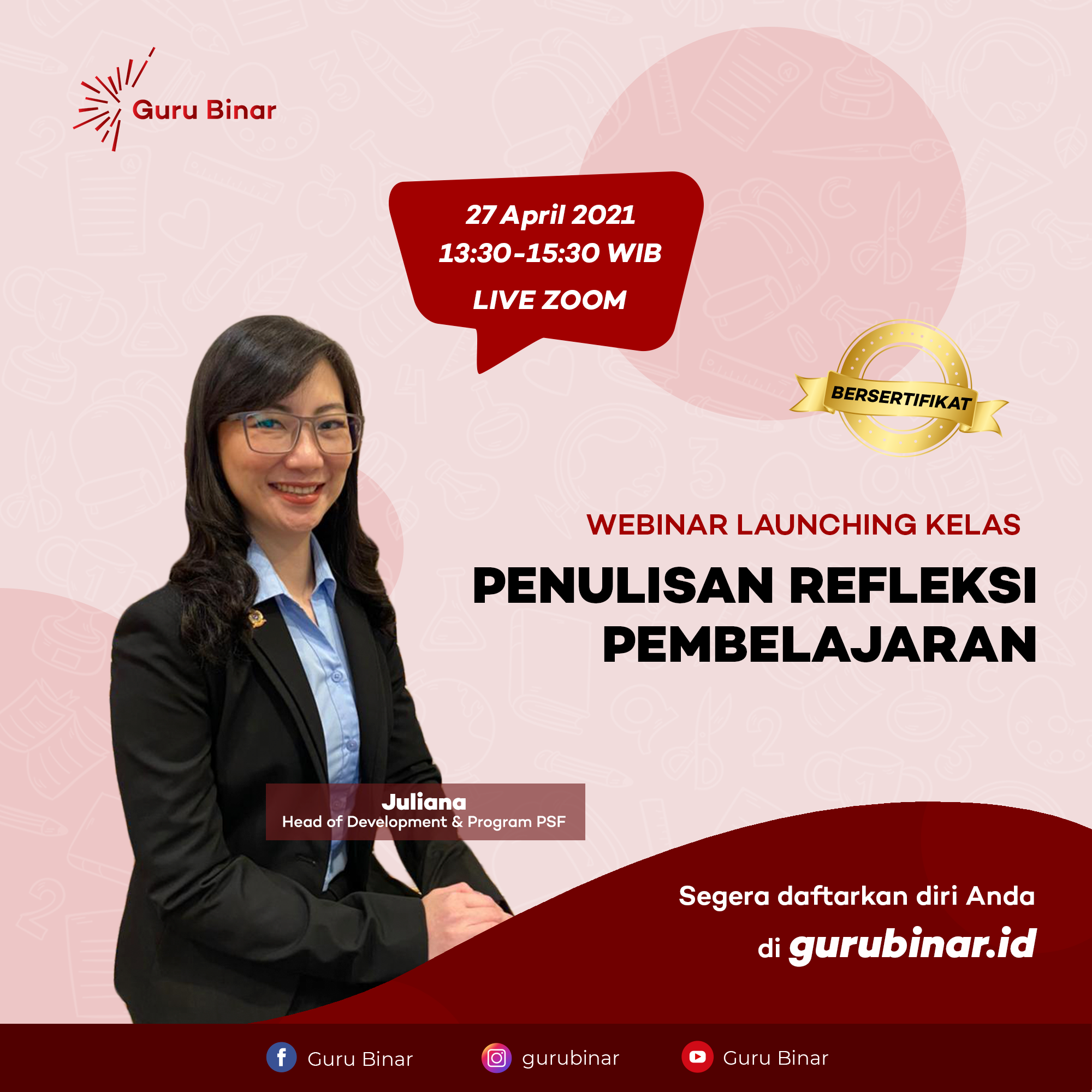 Webinar Pelatihan Guru