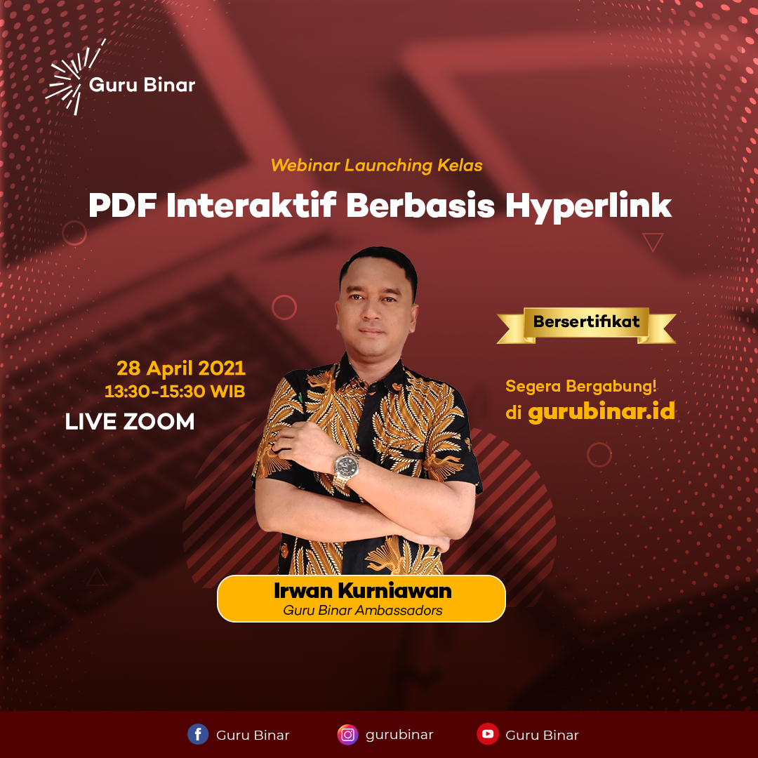 Webinar Pelatihan Guru