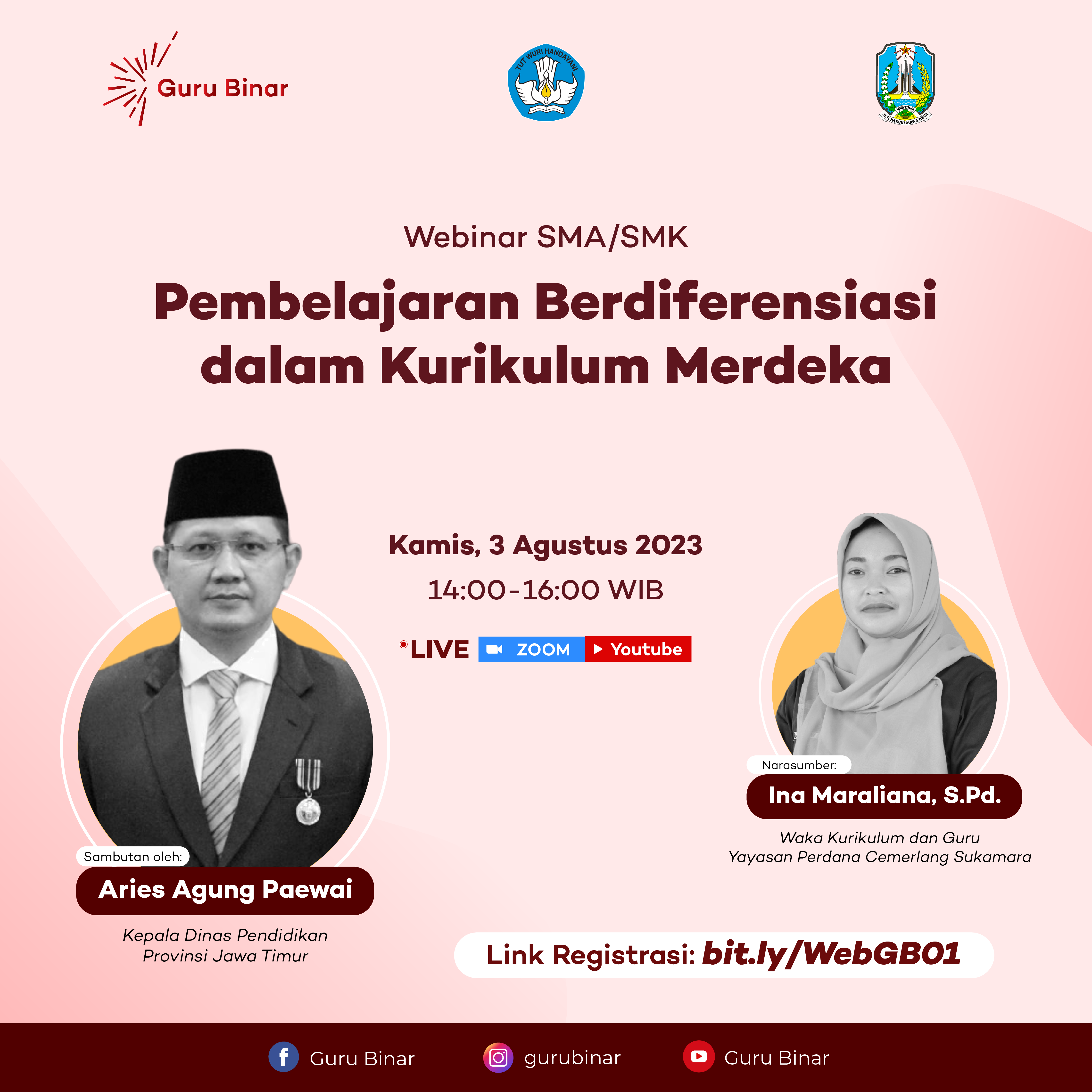 Webinar Pelatihan Guru Guru Binar - School Development Outreach