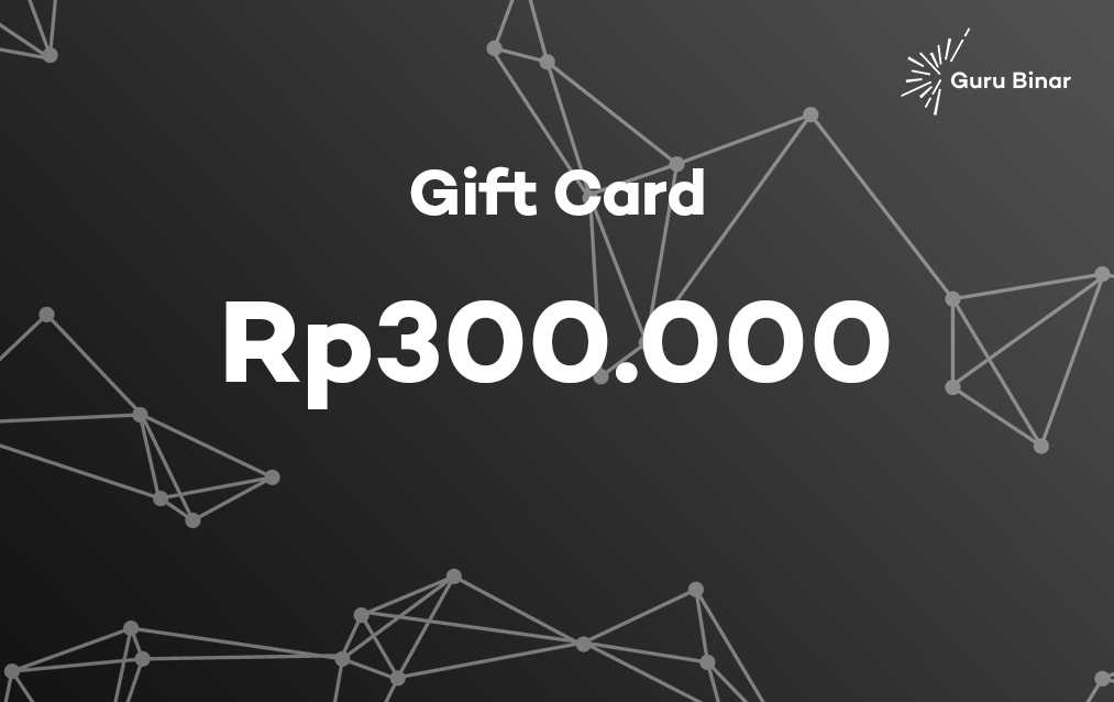 Gift card Senilai Rp. 300000